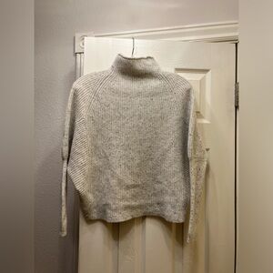 Club Monaco Gray Speckled Cashmere Sweater